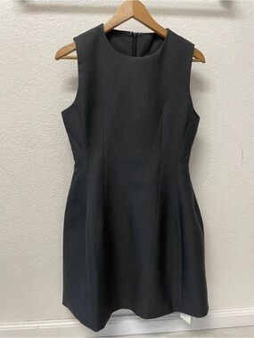Commense Sleek Grey Sleeveless Dress